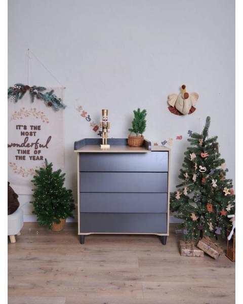 Комод пеленальный Rant Bergen 800/4 Moon Grey