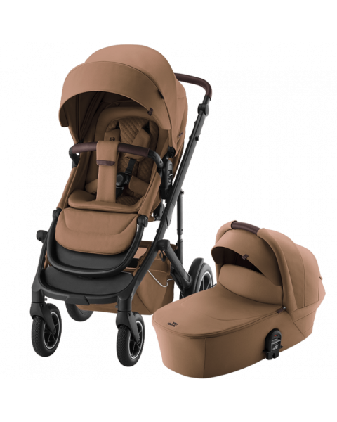 Коляска 3 в 1 Britax Roemer Smile 5Z LUX|Warm Caramel + BABY-SAFE PRO Space Black