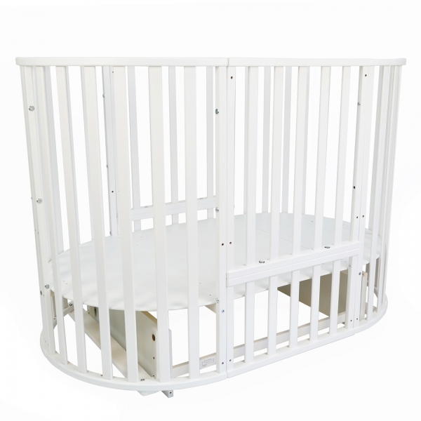 Кровать Pituso Monica детская универсальная 9/1 маятник поперечный Белый 102521