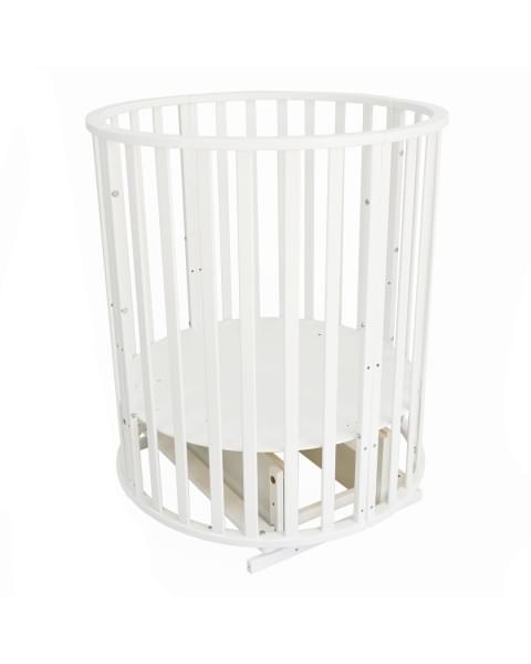 Кровать Pituso Monica детская универсальная 9/1 маятник поперечный Белый 102521