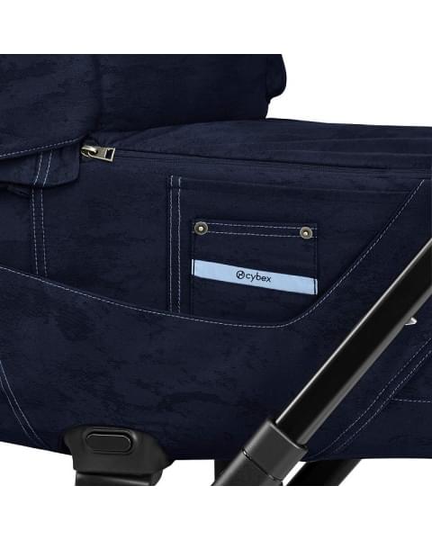 Спальный блок для коляски Cybex Priam IV Rebellious Luxury Denim Blue