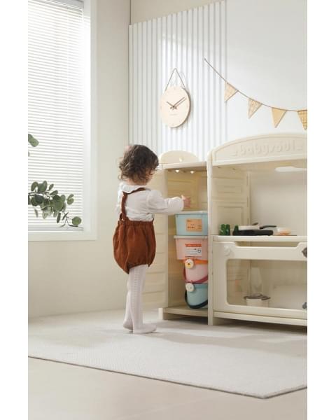 Кухня детская UNIX Kids Cook & Store 2 ящика Camel