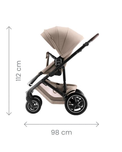 Коляска 3 в 1 Britax Roemer Smile 5Z Style и автокресло Baby-Safe PRO Style Teak Teak
