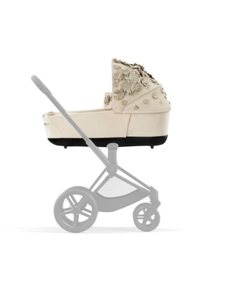 Люлька Cybex Priam IV Fashion Collection, FE Simply Flowers Beige (Бежевый)