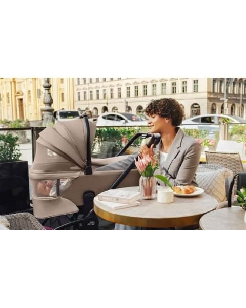 Люлька для прогулочной коляски Britax Roemer Rio Style, Carbon Black (Черный)