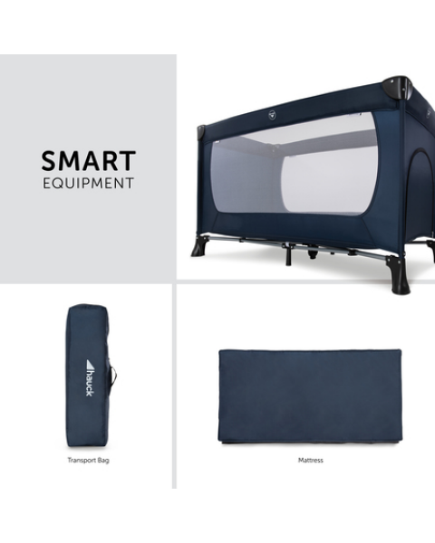 Манеж Hauck Dream n Play Plus, Navy (Синий)