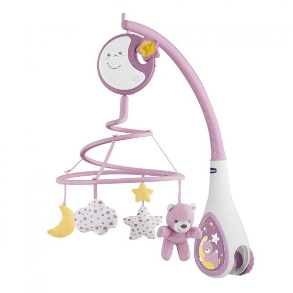 Музыкальный мобиль Chicco Next2Dreams розовый