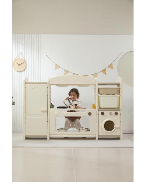 Кухня детская UNIX Kids Cook & Store 2 ящика Camel