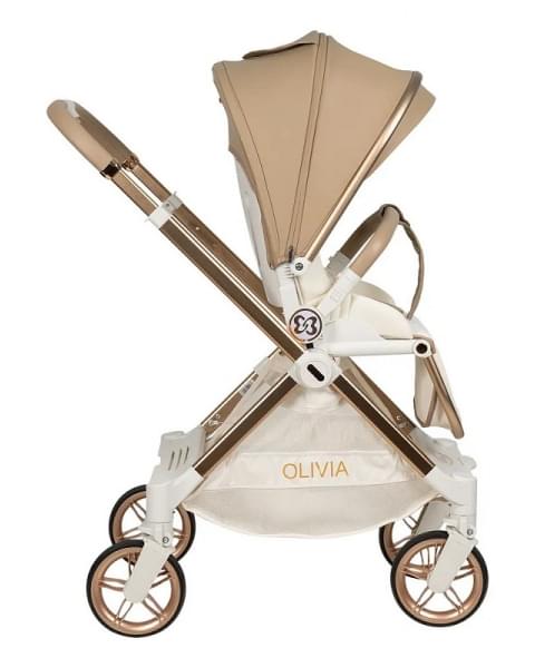 Коляска прогулочная Farfello Olivia O2b,бежевый