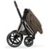 Коляска Cybex Priam V Matt Black Style Collection 2 в 1 Coconut Brown