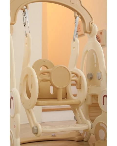 Горка с качелями UNIX Kids Car Camel