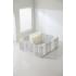 Манеж UNIX Kids Ocean 151x151 см Grey