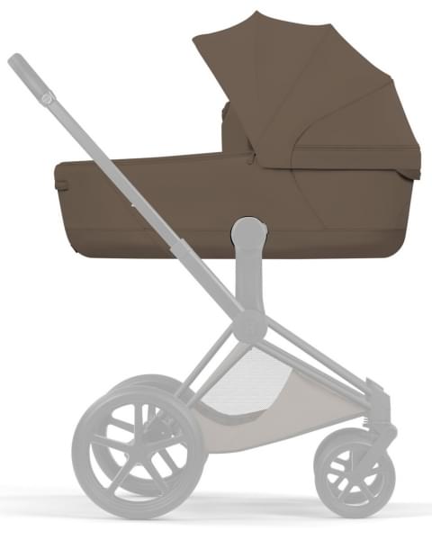 Коляска Cybex Priam V Matt Black Style Collection 2 в 1 Coconut Brown