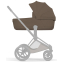 Коляска Cybex Priam V Matt Black Style Collection 2 в 1 Coconut Brown