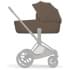 Коляска Cybex Priam V Matt Black Style Collection 2 в 1 Coconut Brown