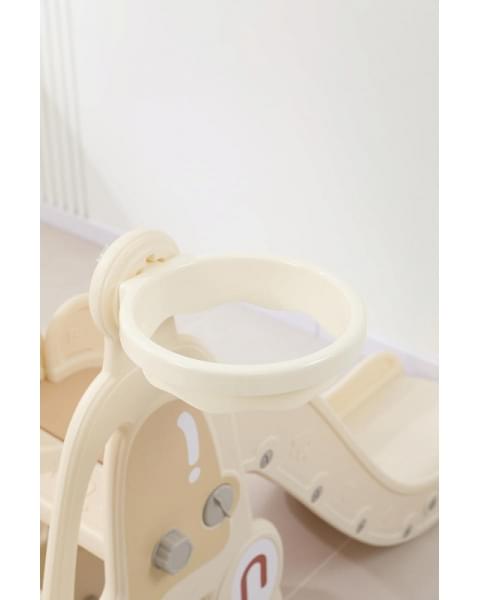 Горка с качелями UNIX Kids Car Camel
