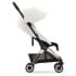 Прогулочная коляска Cybex Coya Off White с дождевиком и бампером/Rosegold