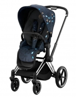 Прогулочная коляска Cybex Priam IV Jewels of Nature/Chrome Black