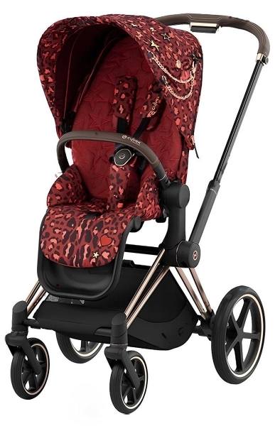 Прогулочная коляска Cybex Priam IV Rockstar/Rosegold