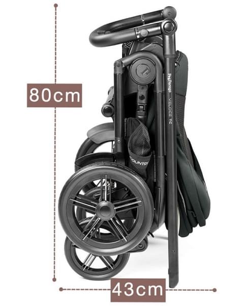 Прогулочная коляска Peg Perego Veloce TC New Metal
