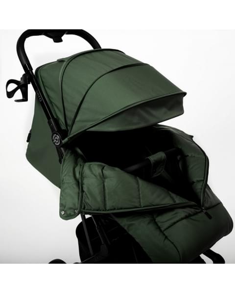 Прогулочная коляска Peppy Aero Oliva green оливковый