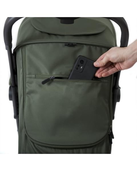 Прогулочная коляска Peppy Aero Oliva green оливковый