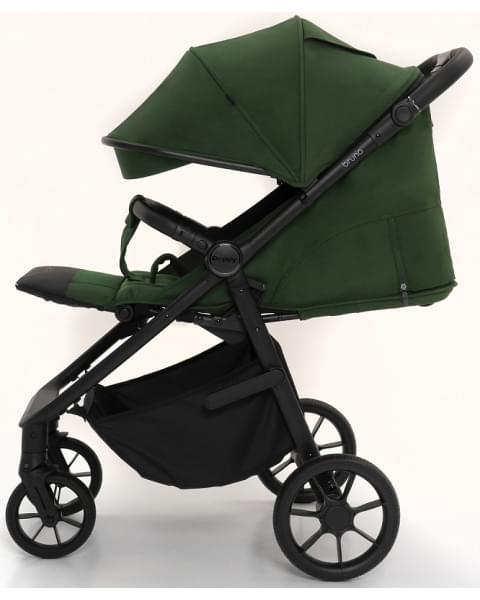 Прогулочная коляска Peppy Bruno Deep Green зеленый