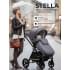 Прогулочная коляска Sweet Baby Stella Dark Grey