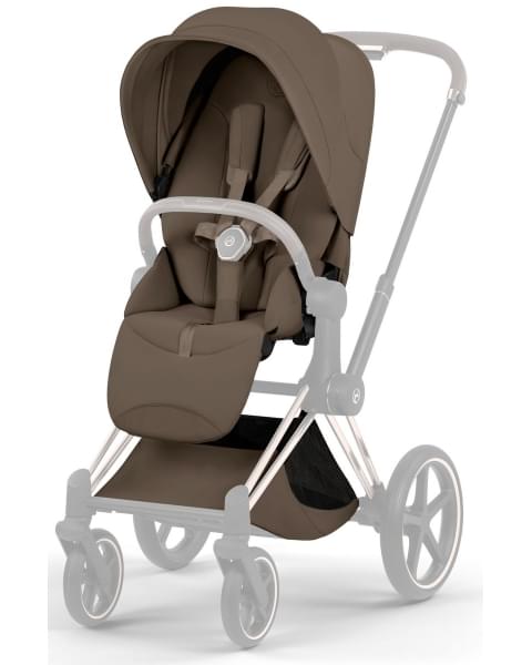 Коляска Cybex Priam V Rosegold Style Collection 2 в 1 Coconut Brown