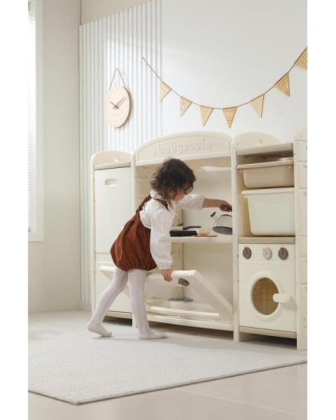 Кухня детская UNIX Kids Cook & Store 2 ящика Camel