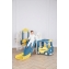 Игровой комплекс с горкой и качелями UNIX Kids Bus 171 см Yellow
