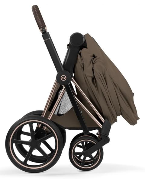 Коляска Cybex Priam V Rosegold Style Collection 2 в 1 Coconut Brown