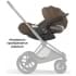 Коляска Cybex Priam V Matt Black Style Collection 2 в 1 Coconut Brown