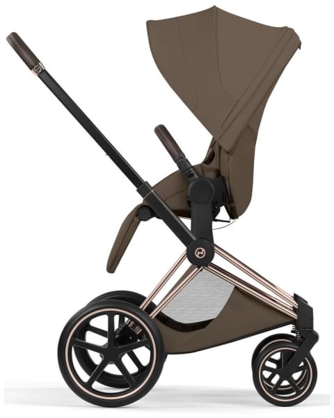 Коляска Cybex Priam V Rosegold Style Collection 2 в 1 Coconut Brown