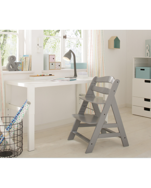 Стульчик деревянный Hauck Alpha+ B, Grey (Серый)