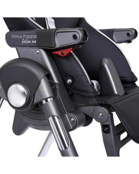 Стульчик для кормления Peg-Perego Prima Pappa Follow Me, Hi-Tech Licorice (Технологичная Лакрица)