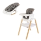 Стульчик для кормления Tutti Bambini Nova, White / Oak 611010/3511B (Белый / Дуб)