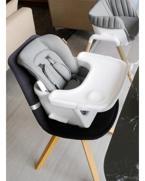 Стульчик для кормления Tutti Bambini Nova, White / Oak 611010/3511B (Белый / Дуб)