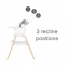 Стульчик для кормления Tutti Bambini Nova, White / Oak 611010/3511B (Белый / Дуб)
