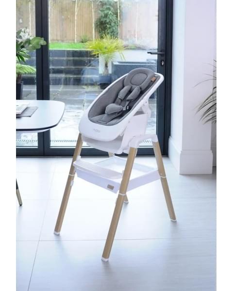 Стульчик для кормления Tutti Bambini Nova, White / Oak 611010/3511B (Белый / Дуб)