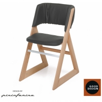 Стульчик для кормления растущий FOPPAPEDRETTI Stile Graphite