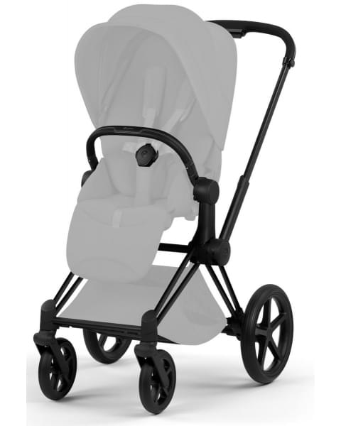 Коляска Cybex Priam V Matt Black Style Collection 2 в 1 Coconut Brown