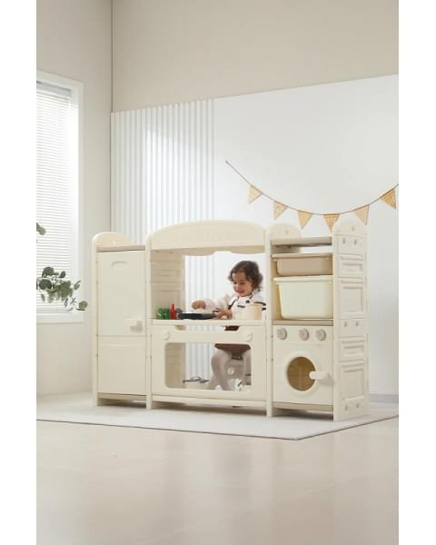 Кухня детская UNIX Kids Cook & Store 2 ящика Camel