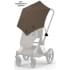 Коляска Cybex Priam V Matt Black Style Collection 2 в 1 Coconut Brown