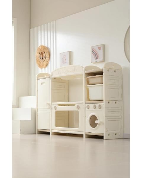 Кухня детская UNIX Kids Cook & Store 2 ящика Camel