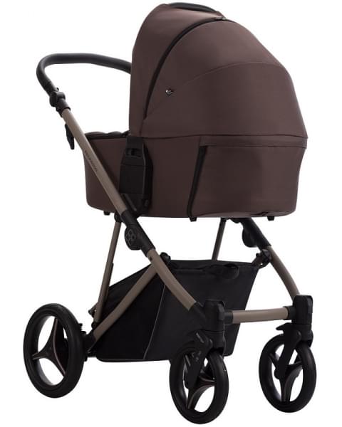 Детская коляска Bebetto Pelpasso 2 в 1 06 Kaszmir коричневый/бежевая рама