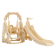 Горка с качелями UNIX Kids Car Camel