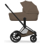 Коляска Cybex Priam V Matt Black Style Collection 2 в 1 Coconut Brown