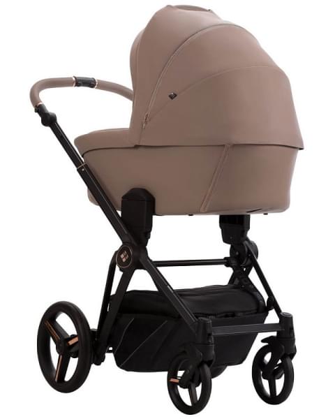 Детская коляска Bebetto Monti Pro 2 в 1 03 Stella бежевая кожа