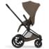 Коляска Cybex Priam V Matt Black Style Collection 2 в 1 Coconut Brown